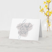 Dankeschön! Karte (Gelbe Blume)