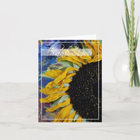 Dankeschön Karte (Vorderseite)