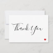 Dankeschön Karte (Vorderseite)