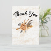 Dankeschön Karte (Stehend Vorderseite)