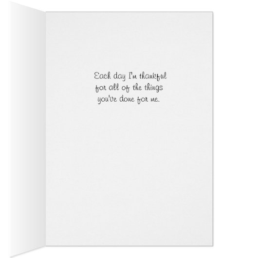 Dankeschön Karte (Innen (Rechts))