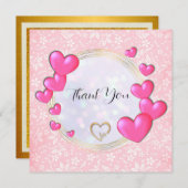 Dankeschön Karte (Vorne/Hinten)