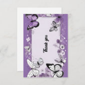 Dankeschön Karte (Vorne/Hinten)