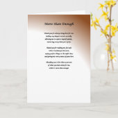 Dankeschön Karte (Gelbe Blume)