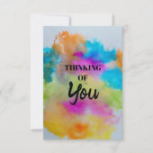 Dankeschön Karte (Vorderseite)