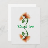 Dankeschön Karte (Vorne/Hinten)