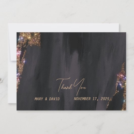 Dankeschön Karte (Vorderseite)