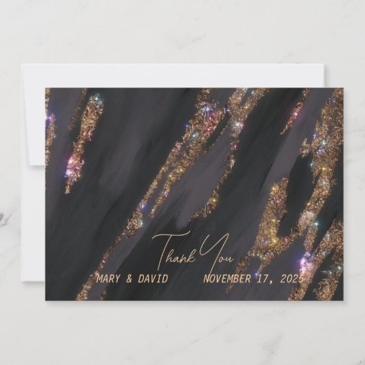 Dankeschön Karte (Rückseite)