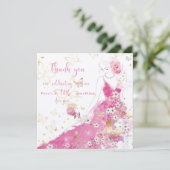 Dankeschön Karte (Stehend Vorderseite)