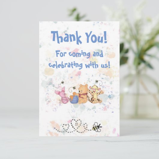 Dankeschön Karte (Stehend Vorderseite)