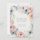 Dankeschön Karte (Vorderseite)