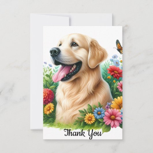 Dankeschön Karte (Vorderseite)