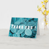 Dankeschön! Karte (Gelbe Blume)