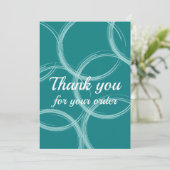 Dankeschön Karte (Stehend Vorderseite)