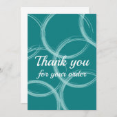 Dankeschön Karte (Vorne/Hinten)