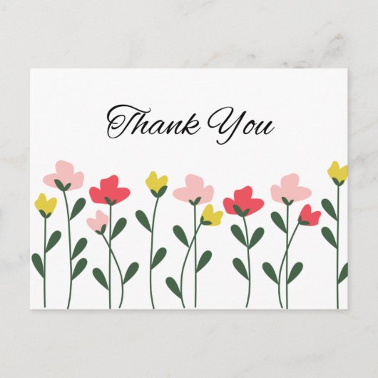 Dankeschön Karte (Vorderseite)