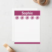 Dankeschön Karte (Vorderseite/Rückseite Beispiel)