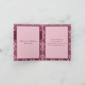 Dankeschön Karte (Innenseite)