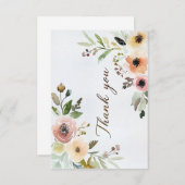 Dankeschön Karte (Vorne/Hinten)