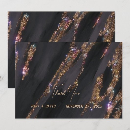 Dankeschön Karte (Vorne/Hinten)