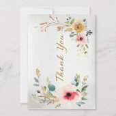 Dankeschön Karte (Vorderseite)