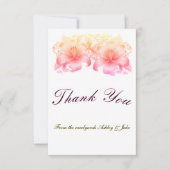 Dankeschön Karte (Vorderseite)