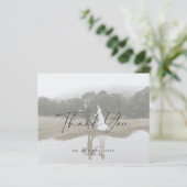 Dankeschön Karte (Stehend Vorderseite)