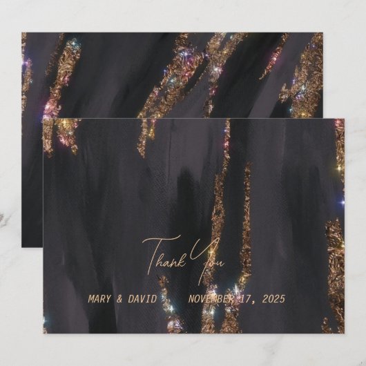 Dankeschön Karte (Vorne/Hinten)