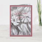 Dankeschön Karte (Vorderseite)