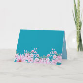 Dankeschön Karte (Rückseite)