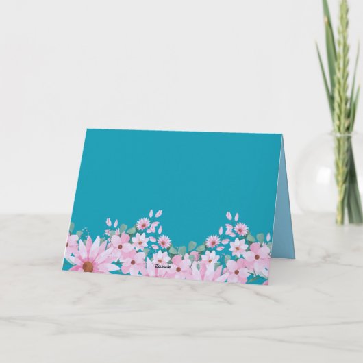 Dankeschön Karte (Rückseite)