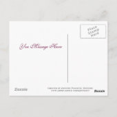 Dankeschön Karte (Rückseite)