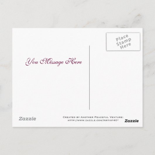 Dankeschön Karte (Rückseite)