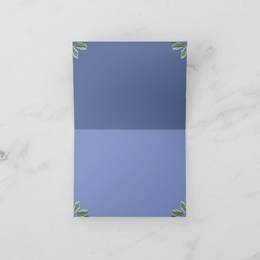 Dankeschön Karte (Innenseite)