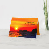 Dankeschön Karte (Vorderseite)