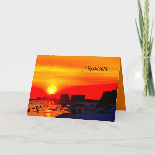 Dankeschön Karte (Vorderseite)