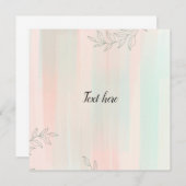 Dankeschön Karte (Vorne/Hinten)