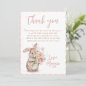 Dankeschön Karte (Stehend Vorderseite)