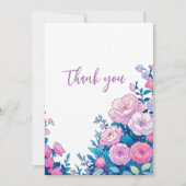 Dankeschön Karte (Vorderseite)