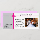 Dankeschön Karte (Vorne/Hinten)