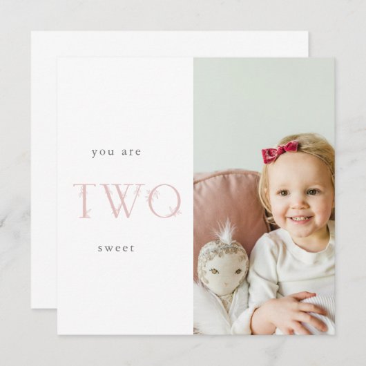 Dankeschön-Karte (Vorne/Hinten)