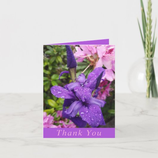 Dankeschön Karte (Vorderseite)