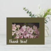 Dankeschön Karte (Stehend Vorderseite)