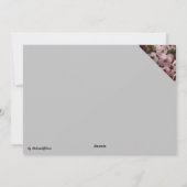 Dankeschön Karte (Rückseite)