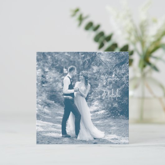 Dankeschön Karte (Stehend Vorderseite)