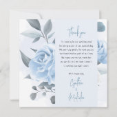 Dankeschön Karte (Rückseite)