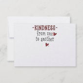 Dankeschön Karte (Rückseite)