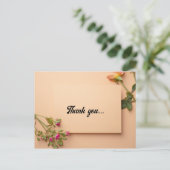 Dankeschön Karte (Stehend Vorderseite)