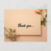 Dankeschön Karte (Vorderseite)