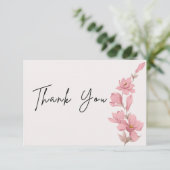 Dankeschön Karte (Stehend Vorderseite)